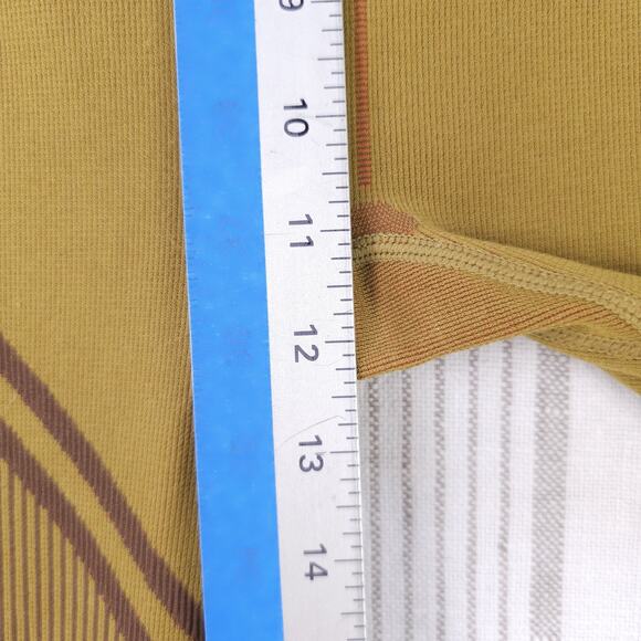 Fabletics Legging Women XL Seamless Jacquard Olive Green Stretch Knit Super Cozy - Picture 13 of 16